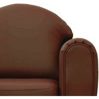 Fauteuil West enduit PVC non feu brun - Image 3