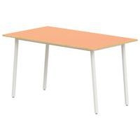 Table 4 pieds inclinés 200 x 80 cm stratifié ABS - Image principale