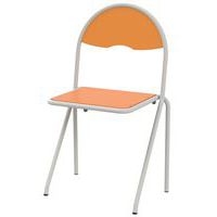 Chaise 4 pieds appui sur table stratifié - Image 3