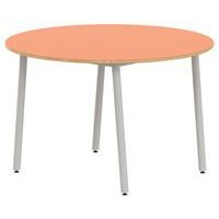 Table 4 pieds inclinés ronde Ø 120 cm stratifié ABS - Image 3