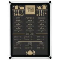 Porte-affiche mural Crystal pochette-cadre Magneto -Tarifold - Image 9