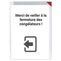 Lot de 10 Pochette d'affichage Kang Easy Clic SubZero - A4 -Tarifold - Image principale