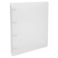 Classeur A4 polypropylène 4 anneaux diam: 30mm dos: 40 mm  - Incolore - Image principale