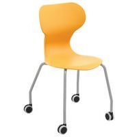 Chaise recyclée sur roulettes Mia Castors - Mirplay School - Image principale