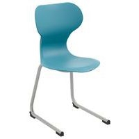 Chaise recyclée Mia Cantilever coque en polypropylène-Mirplay School - Image 6