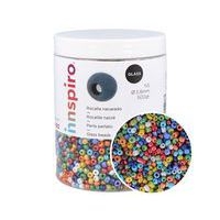 Bocal 500 grammes perles de rocaille couleurs métallisées - Image principale