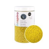 Boîte de 500 grammes perles de rocaille - jaune - Image principale