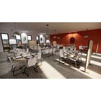 Table Sara rectangulaire 200 x 80 cm fixe dégagement latéral stratifié - Image 6