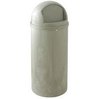 Poubelle marshall Dome - 95L - Beige - Rubbermaid - Image principale