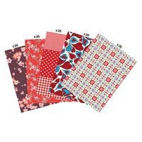 Maxi pack 100 feuilles Decopatch- rouge - Image principale