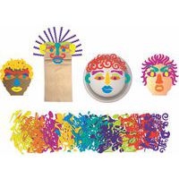 Kit composition visage fun 1200pc - Image principale