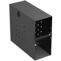 Coffre métal sécurisé avec Barrette pour UC large époxy noir Format+ - Image principale