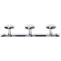 Crochet 3 patères chromé argent pour salle de bains - Image 5