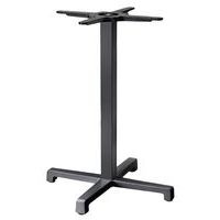 Pied de table Cross hauteur 73 cm - anthracite - Image principale
