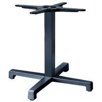 Pied de table Cross hauteur 50 cm - anthracite - Image principale