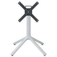 Pied de table Maxi Nemo rabattable hauteur 73 cm - peint blanc - Image principale