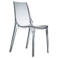 Lot de 4 chaises Vanity 4 pieds non feu - transparent - Image principale