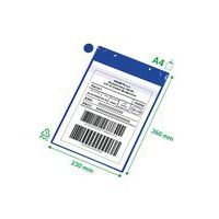 5 Pochette d'identification Neodyme Portrait - bleu- Tarifold A4 - Image 3