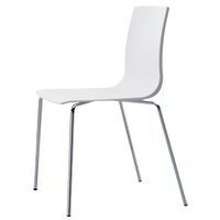 Chaises Alice 4 pieds peint ou chromé lot de 4 S-CAB - Image 2