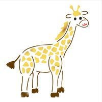 Set 6 pochoirs animaux 15 x 15 cm - Image 2