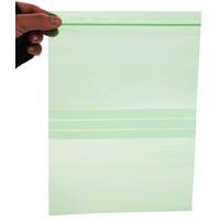 Sachet zip recyclé - Vert 50 µm - 280x220mm - Manutan Expert - Image 7