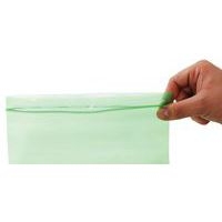Sachet zip recyclé - Vert 50 µm - 280x220mm - Manutan Expert - Image 2