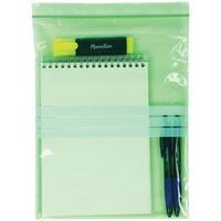 Sachet zip recyclé - Vert 50 µm - 280x220mm - Manutan Expert - Image 4