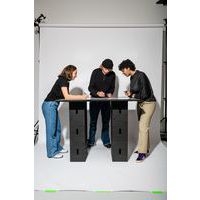 Connecteur en bois pour siège X Brick hêtre clair - Image 2