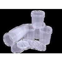 Pot 500ml avec couvercle à clipser - Image principale