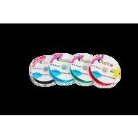 Lot 4 bobines fil nylon élastique 20m dia 0.5mm - assorties - Image principale