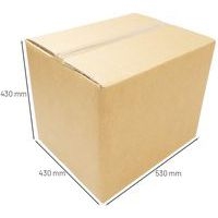 Lot de 5 caisse carton triple cannelure 500X400X400 carton - Image 8