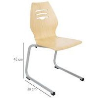 Chaise appui sur table Java - Manutan Expert - Image 4