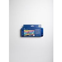 Boite métal aquarelle 40 demi godets avec pinceau - Image 2