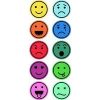 Sachet 500 formes mousse ''expressions'' adhésives - Image 2