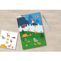 Atelier 12 enfants gommettes format géant animaux - Image 6