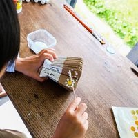 Cache-vases carton à monter et décorer - Image 2