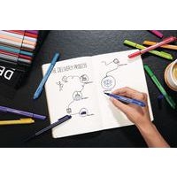 Pochette 4 feutres PointMax Stabilo couleurs bleu, noir, rouge, vert - Image 6