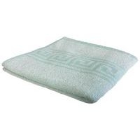 Lot 10 serviettes éponge Prima 100% coton 50 x 90 cm Vert - Image principale