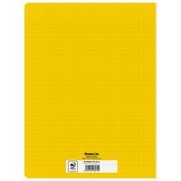 Cahier agrafé 24 x 32 cm 96p séyès 70g PP jaune - Image 2
