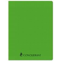 Cahier agrafé 24 x 32 cm 96p séyès 70g PP vert - Image principale