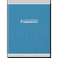 Cahier carte papier 100% recyclé 24x32 cm 90g 48 p seyes - Image 2