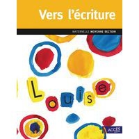 Vers l'ecriture - moyenne section - Image principale