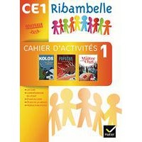 Ribambelle CE1 série jaune Cahier d'activités 1 (+ livret d'entraînement à la lecture 1) édit.2016 - Image principale