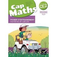 Cap maths CE2 Fichier d'entrainement + cahier de géométrie + dico maths édit.2016 - Image principale