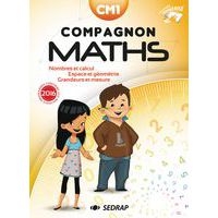 Compagnon maths CM1 Manuel élève édit.2016 - Image principale