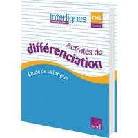 Interlignes Etude de la langue CM2 Classeur activités de différenciation Edit.2018 Matériel éditeur vendu à pr - Image principale