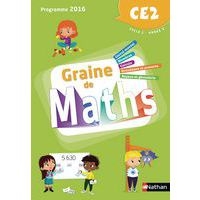 Graine de maths - manuel CE2 - 2018 - Image principale