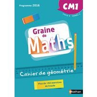 Graine de maths cahier de geometrie CM1 cycle 3 - Image principale