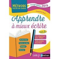 Apprendre a mieux ecrire cycle 3 - Image principale
