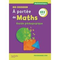 Le nouvel à portée de maths CE2 Guide pédagogique du manuel - Image principale